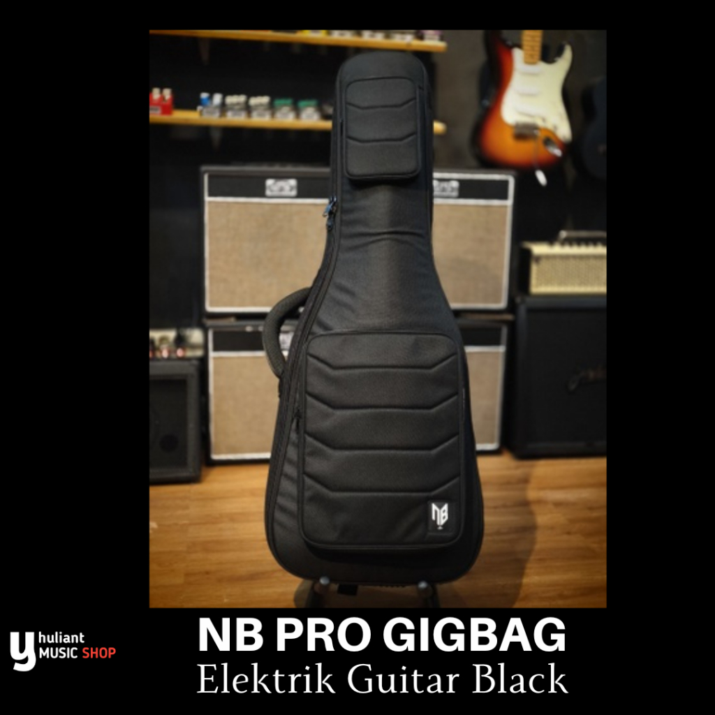 NB Pro Gigbag Gitar Elektrik Black