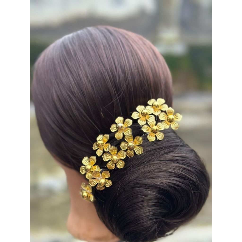 SEMANGGI BUNGA MELATI GOLD DERET2