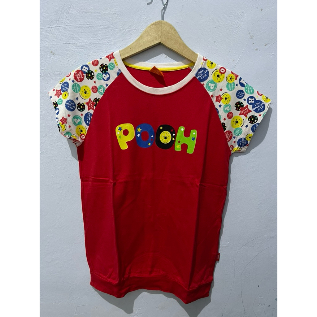 Kaos Winnie teh Pooh Original Second