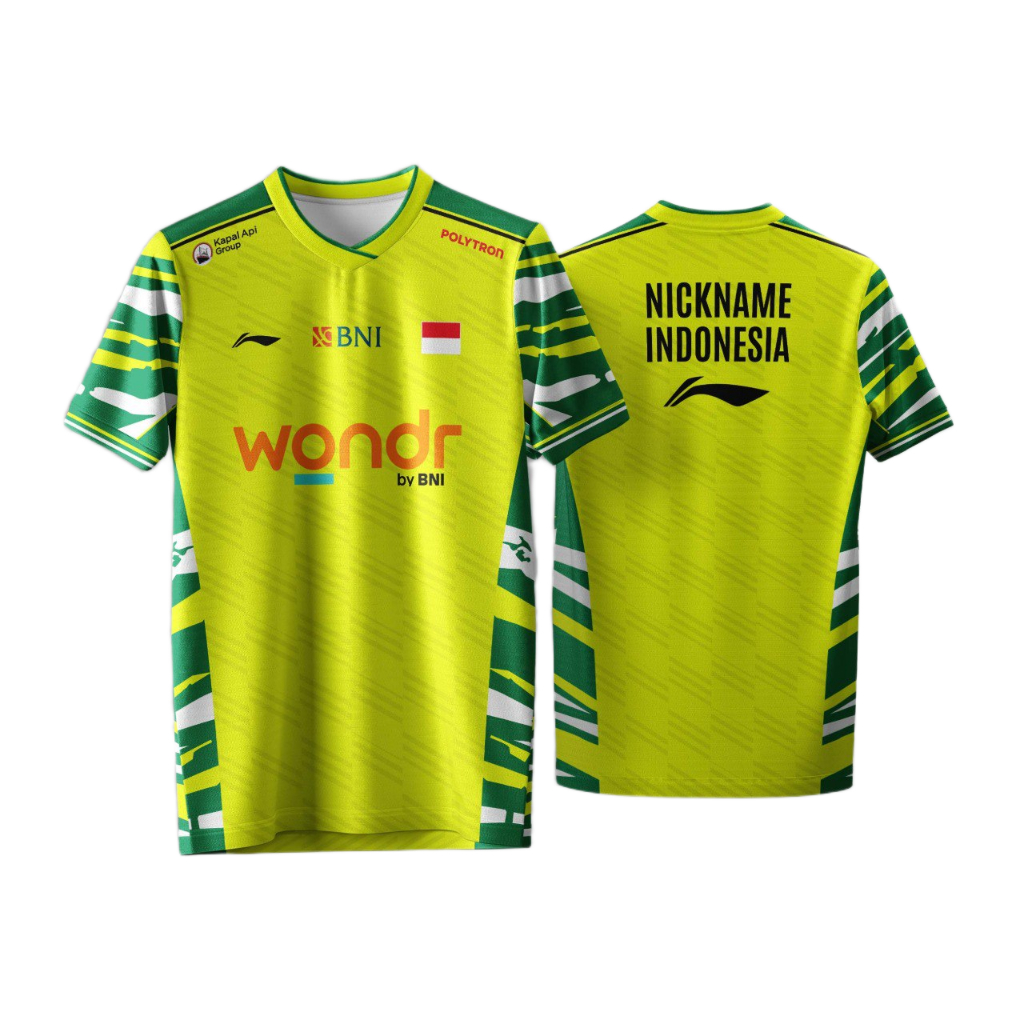 Jersey TImnas Indonesia Badminton Sudirman cup 2025