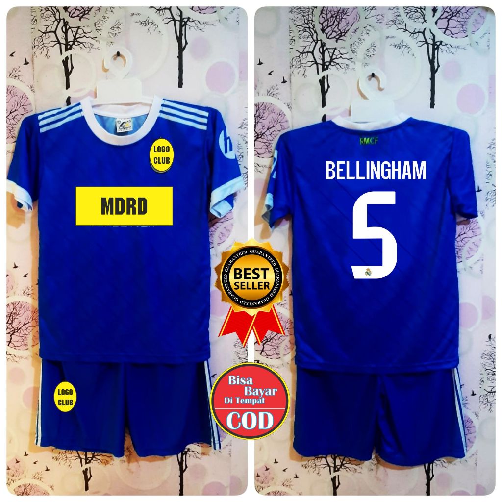 setelan bellingham jersey | BAJU BOLA BELLINGHAM ANAK 7-13 TAHUN | Setelan Jersey Real Mdrd Bellingh