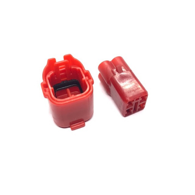 SOKET SOKET KONEKTOR DLC RESET SCANNER 4 PIN BEAT VARIO SCOOPY GENIO(soket plus tutup)