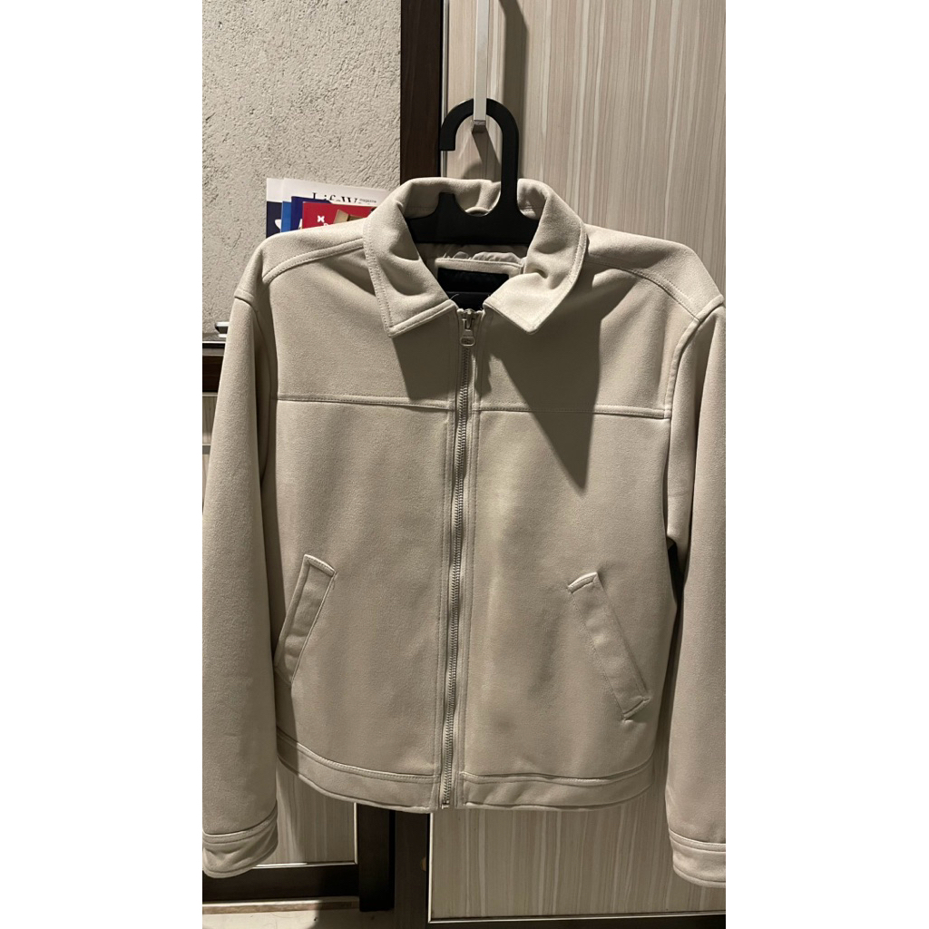 Jacket Suede Pull & Bear