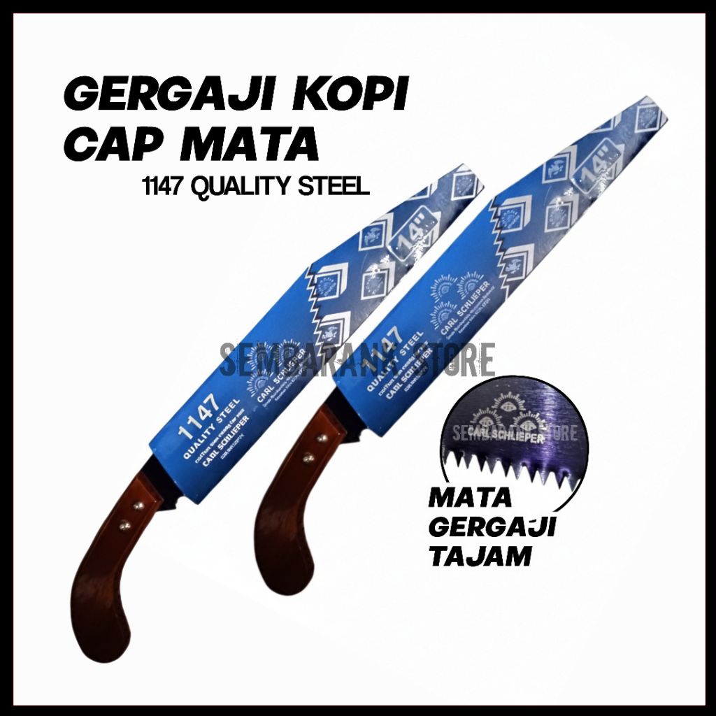 Gergaji Kopi Schlieper Cap Mata - Graji Dahan Ranting Bonsai Lengkung Siap Pakai - Graji Bambu