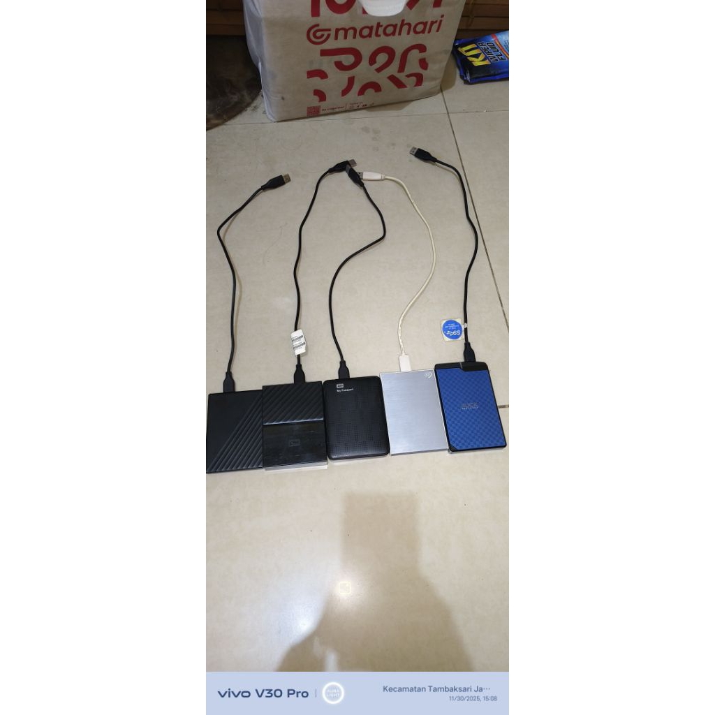 HDD Hardisk external 2.5inch laptop isi game PS4