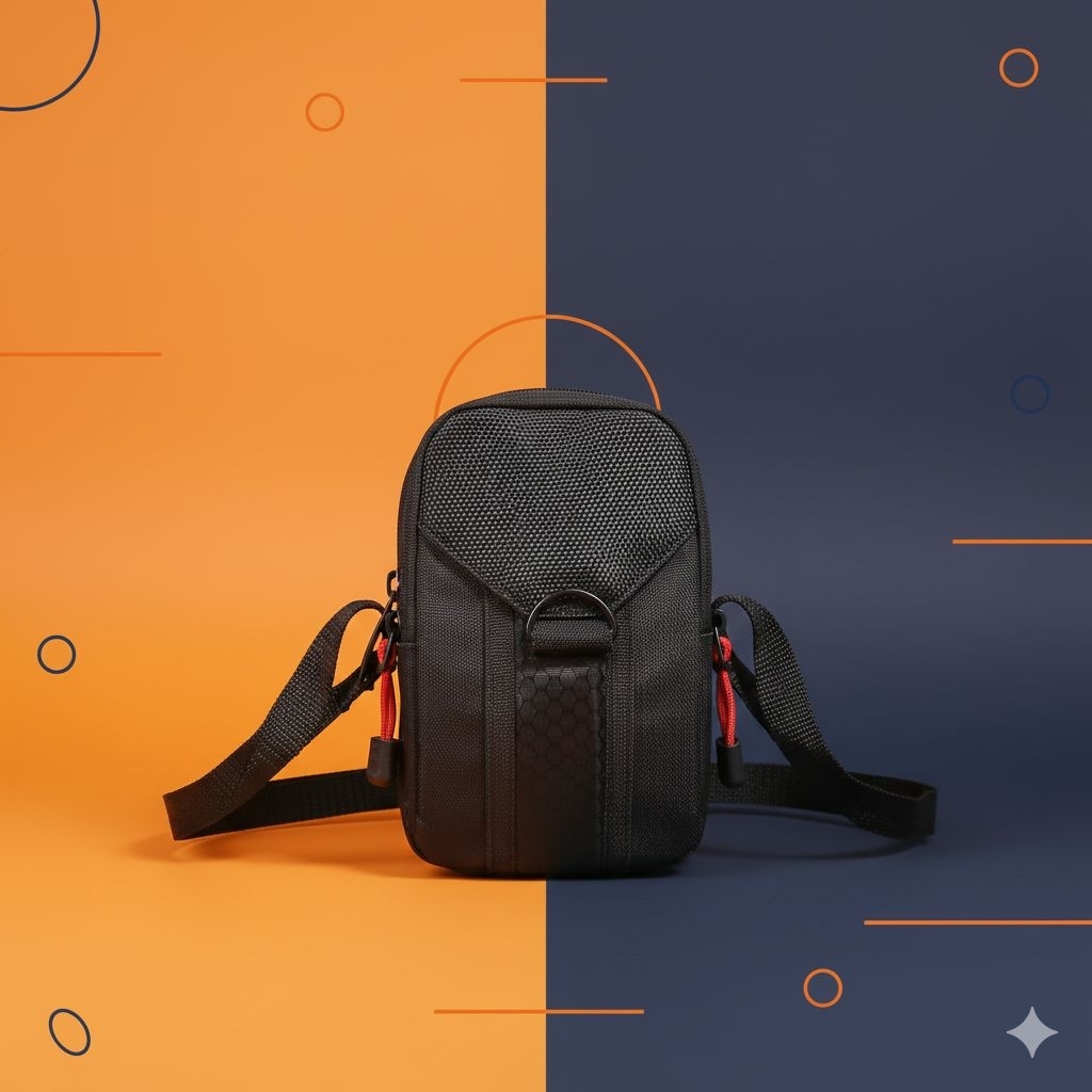 Tas hp mini selempang multi fungsi/hanging wallet/ Tas Vape Gantung  / Tas Leher TERMURAH bisa COD