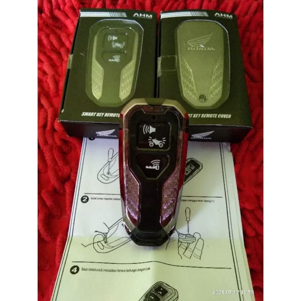 Cover Remot smartkey Honda PCX 160,VARIO 160,VARIO 125 ISS,ADV160,Newscoopy(original)