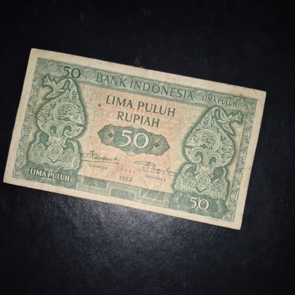 Uang Kuno Seri Budaya Pecahan 50 Rupiah