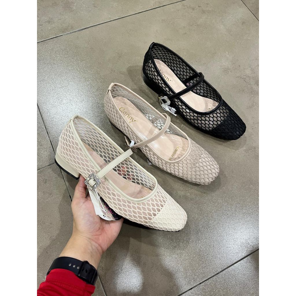SEPATU HEELS WANITA RINGAN NYAMAN MERK GENNY