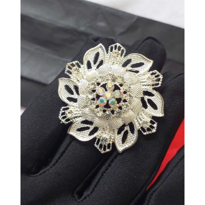 Bros Hijab Mewah Zircon Premium Peniti Jilbab Pin Kerudung Aksesoris Fashion Korea Dada Bahu