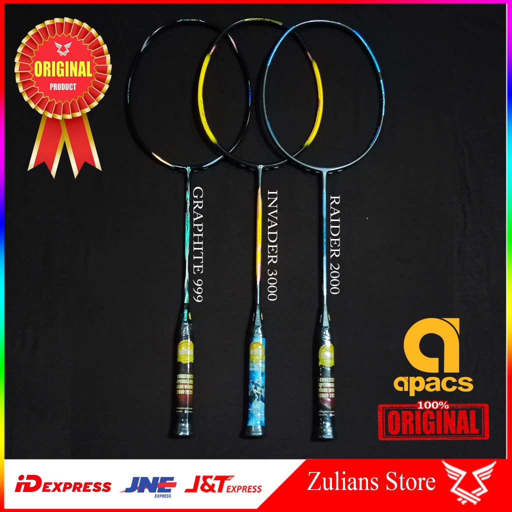 Raket Badminton Bulutangkis APACS ORIGINAL Asli Produk Impor