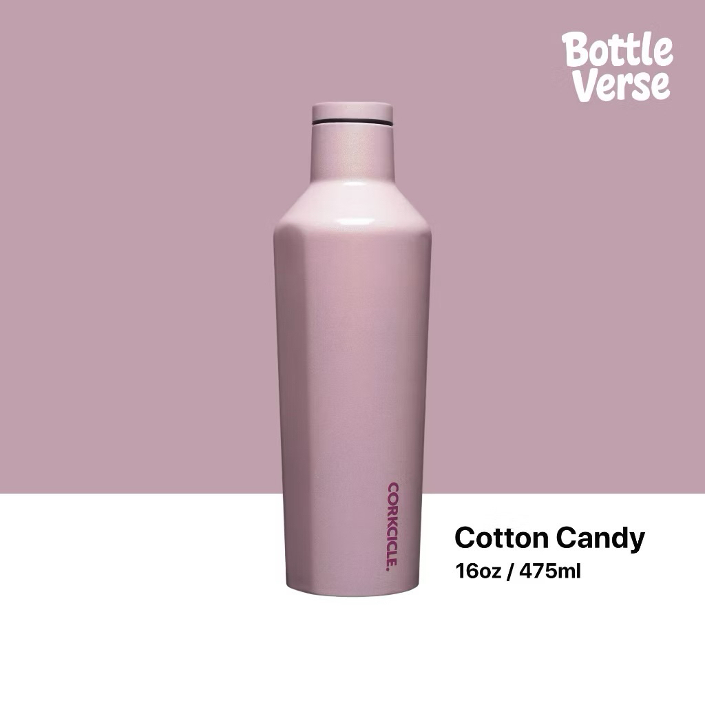 preloved like new Corkcicle Canteen (16oz/475ml) Original Tumbler 3-Layer Insulation Leakproof Stain