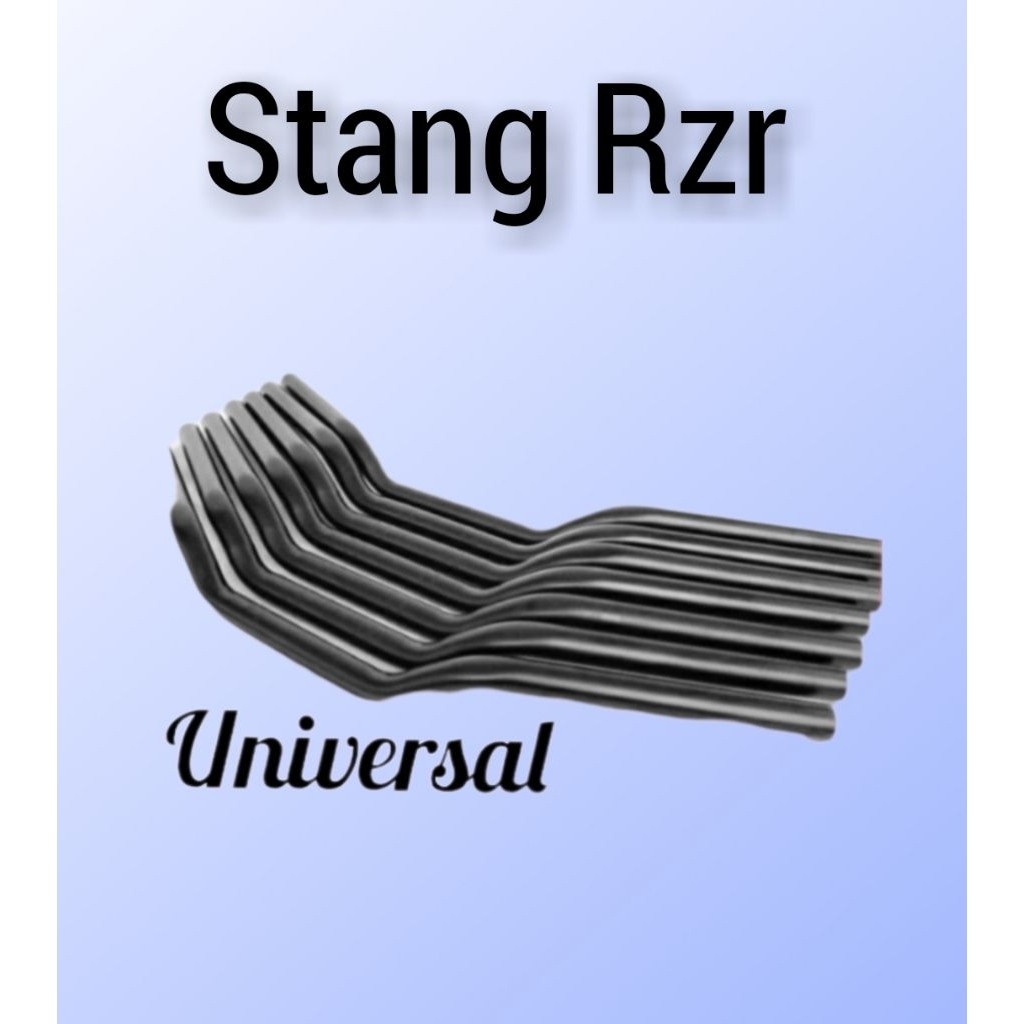 Stang RZR + Raiser Stang untuk PCX, Beat, Street CB 150 R, Vixion, Satria FU, CRF , KLX