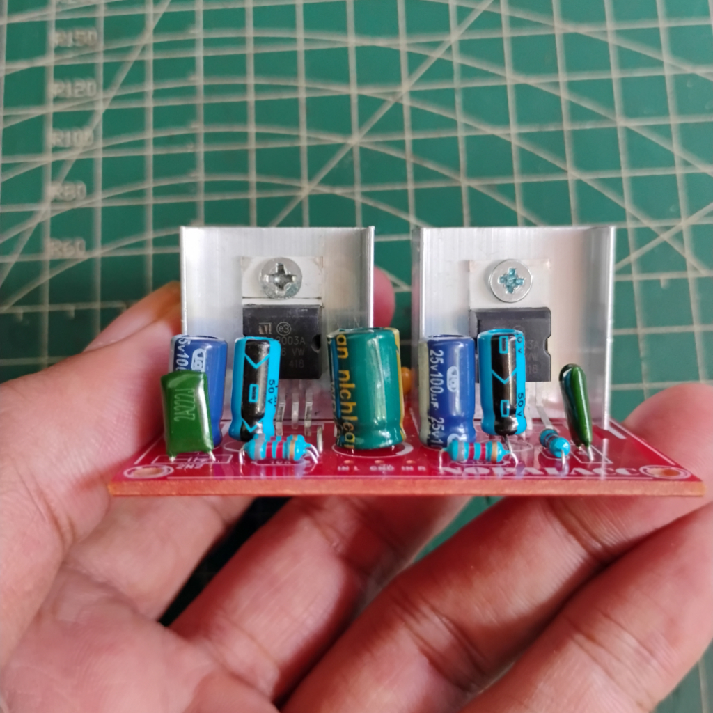 Power Amplifier TDA 2003 stereo 2x10watt tda2003 Ampli tda 2003 Stereo Jernih