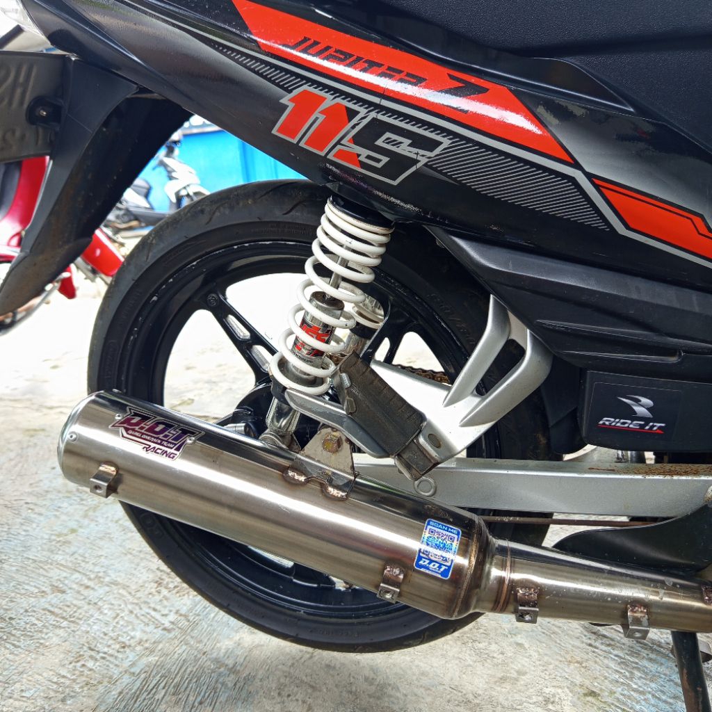 Knalpot Standar racing jupiter z/vega r, Original DOT Racing