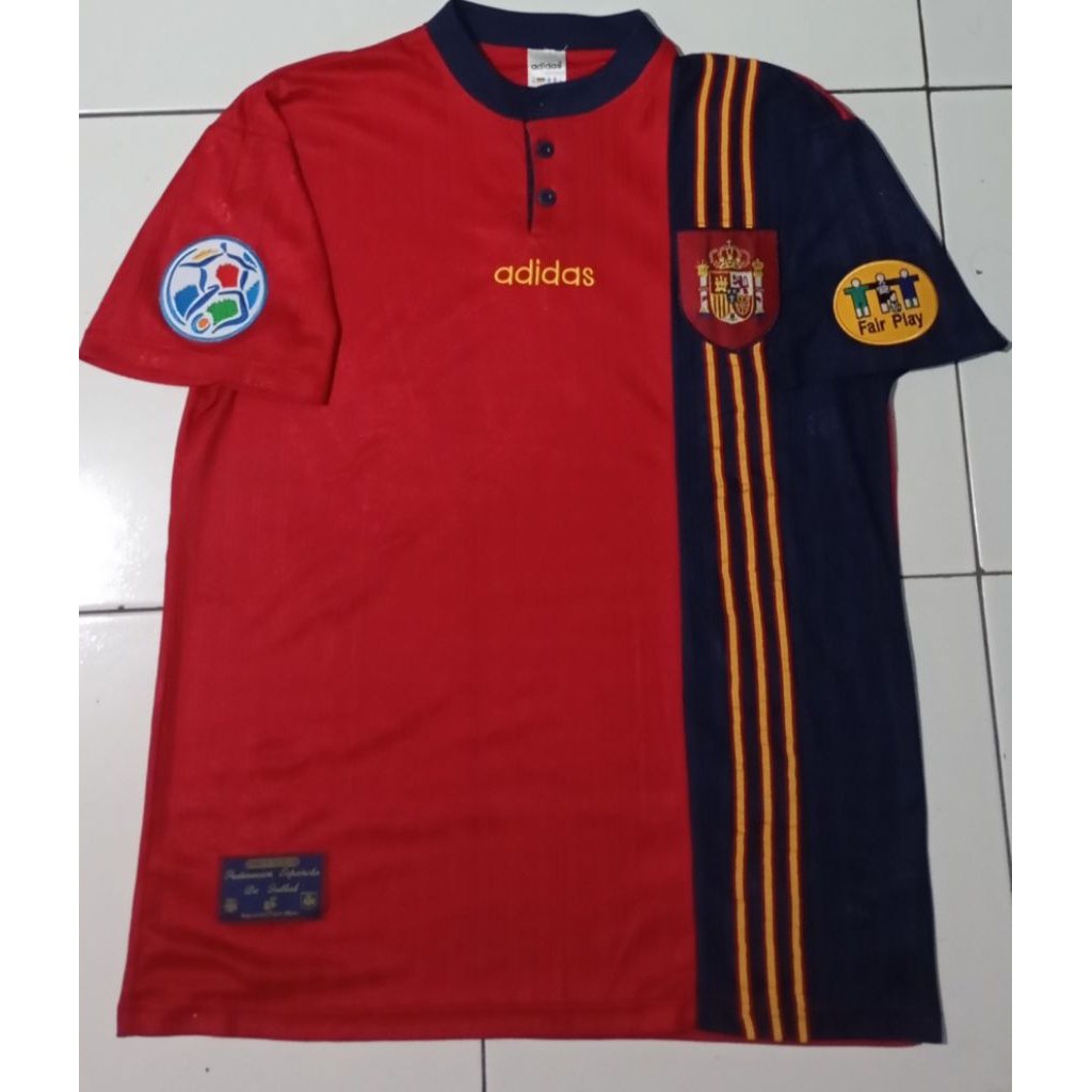 Jersey Spanyol 1996 Home Retro