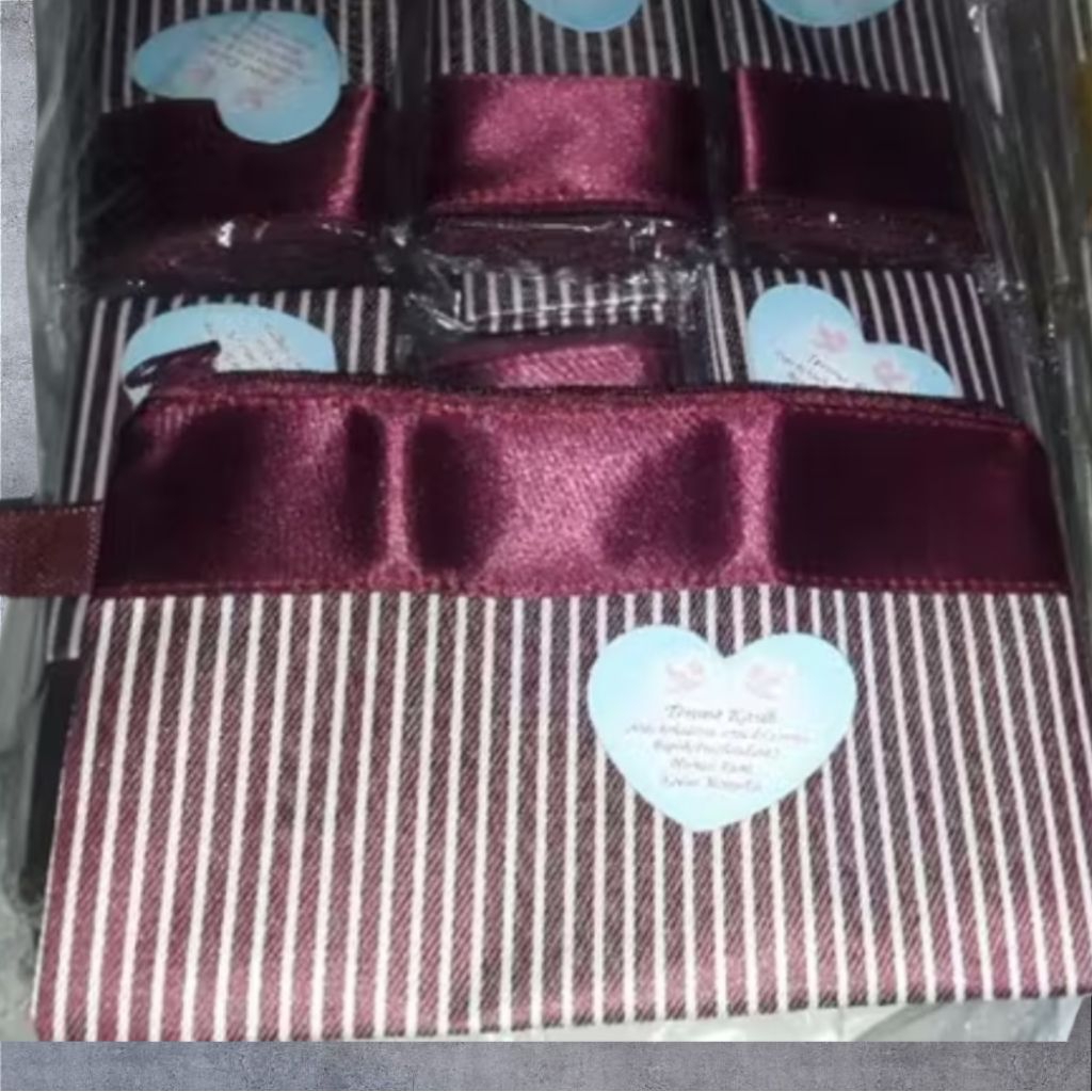 50 pcs dompet salur besar 23x14 dompet paris besar souvenir miurah