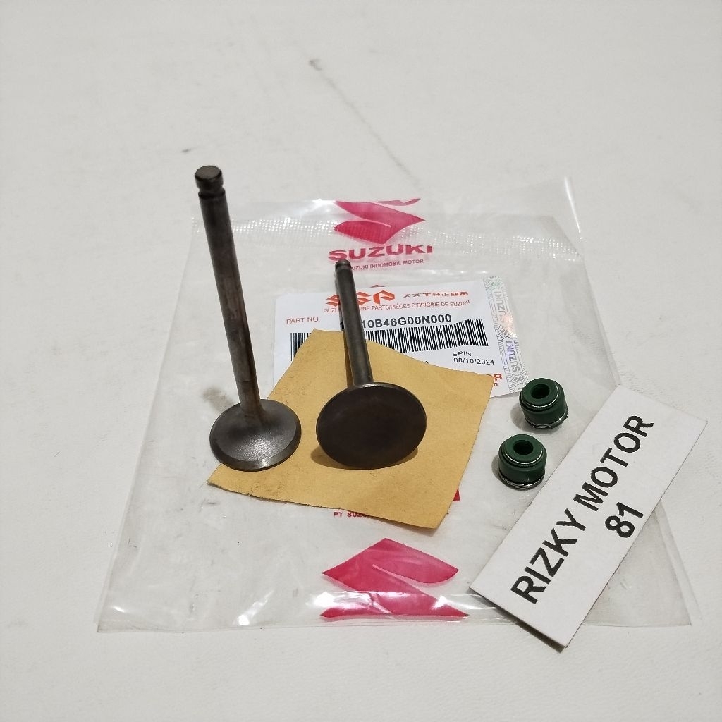 PAYUNG KLEP+SIL KLEP SUZUKI SPIN 125 ORIGINAL SGP