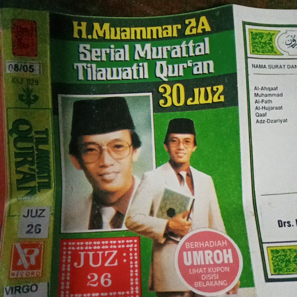 kaset pita H. MUAMMAR ZA A015