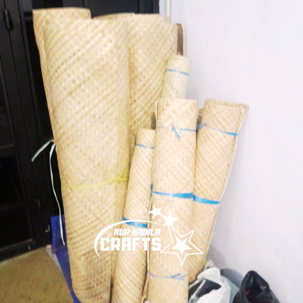 Tikar Pandan Tebal 2 Lapis - Hangat Saat Dipakai Alas Tidur + Awet & Tahan Lama (U 90x120)