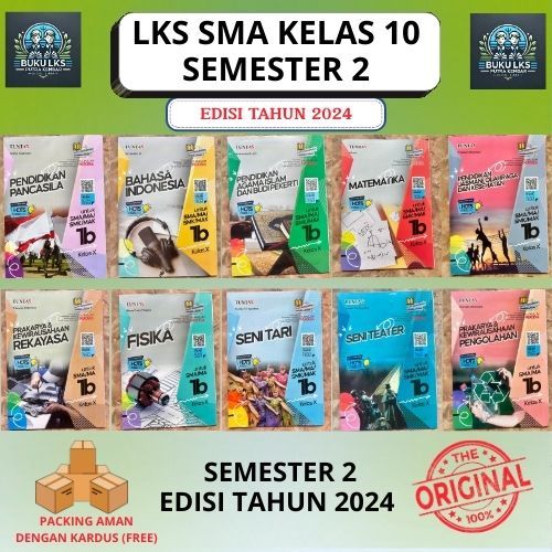 LKS TUNTAS PKN, BAHASA INDONESIA, PAI, PJOK, PRAKARYA DAN KEWIRAUSAHAAN, MATEMATIKA, FISIKA, SENI TA