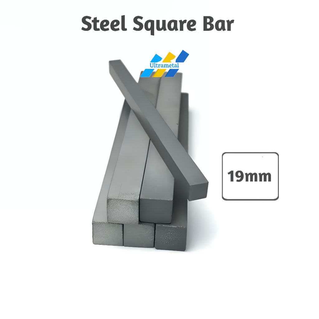 AS BESI SEGI EMPAT 19MM | AS BESI KOTAK PER 1CM