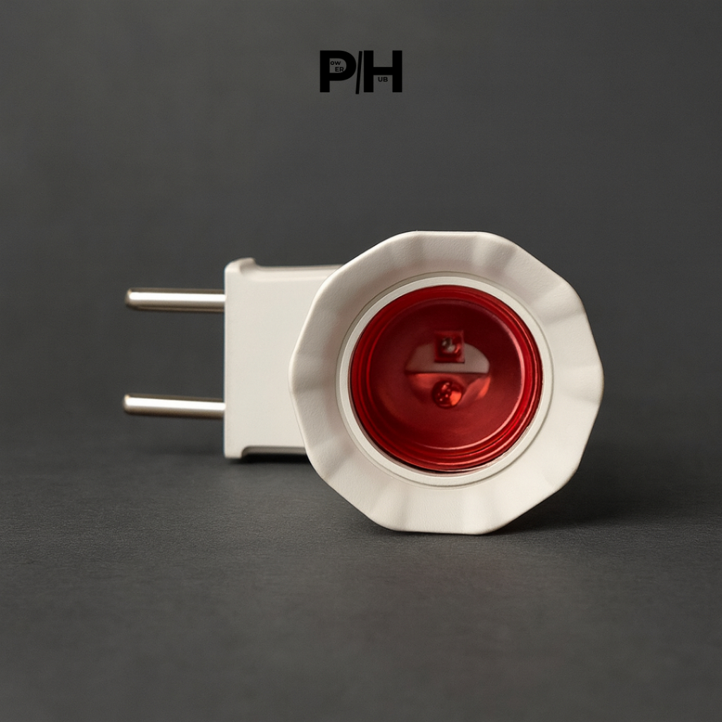 Vantron Fitting Colok + Switch On/Off - Adapter Lampu Dinding Asli