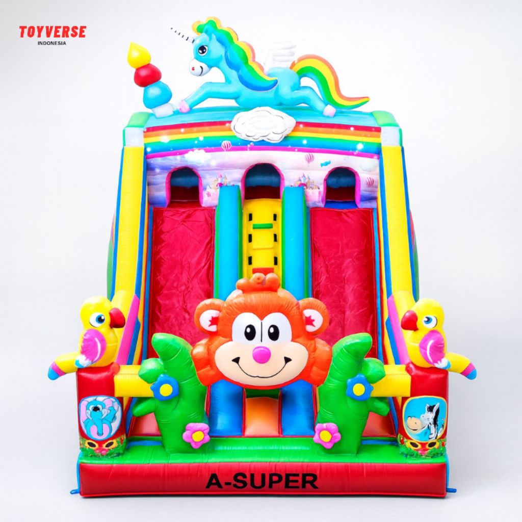 Istana Balon 4x6 A Super Karakter Unicorn