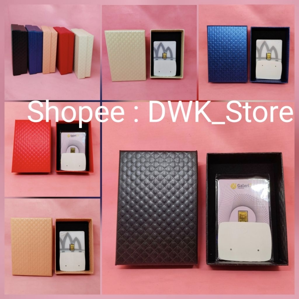 Kotak Perhiasan Tempat Penyimpanan Emas LM