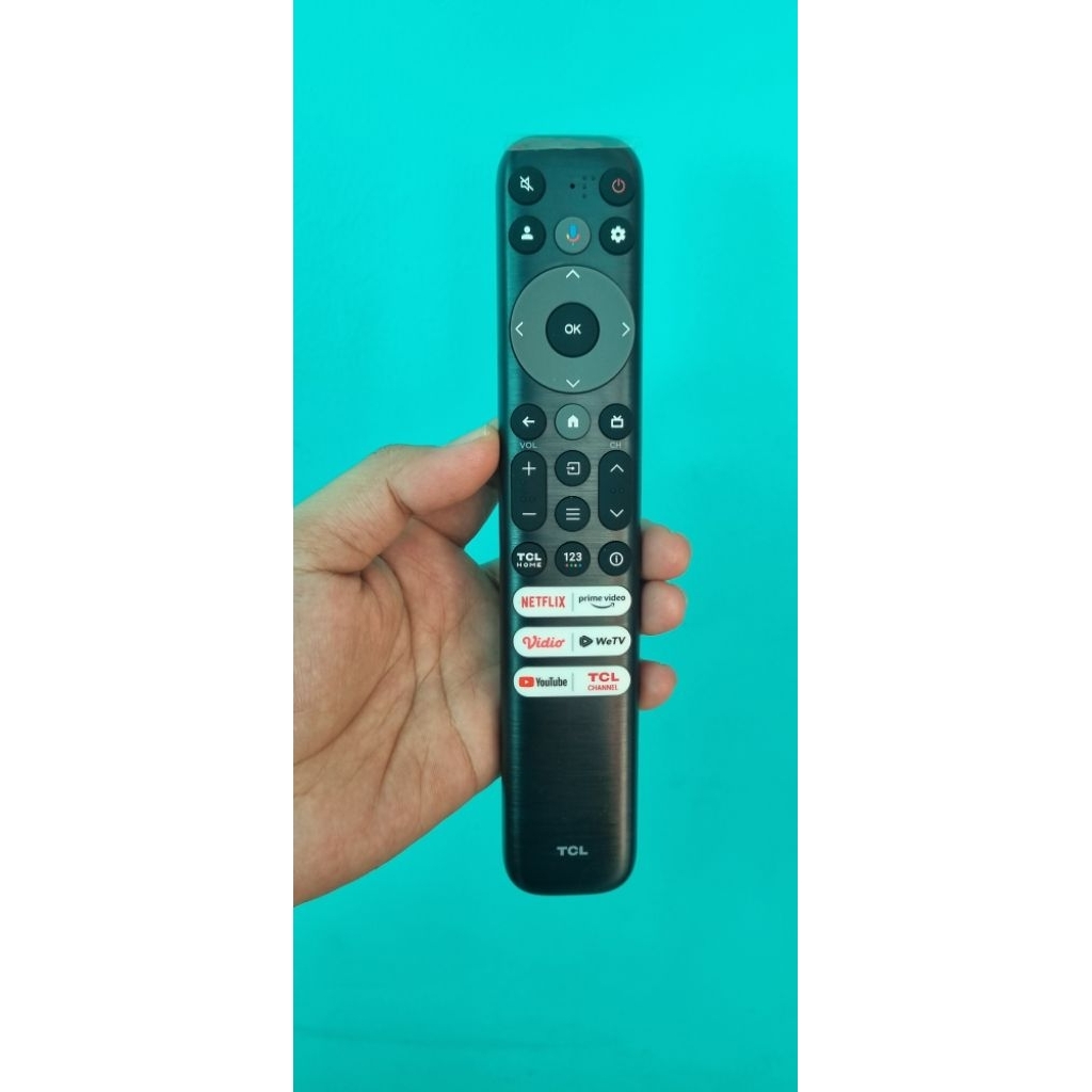 remot remote original tv led tcl - REMOT TV TCL GOGLE VOICE - REMOT TV TCL - ORIGINAL  RC813