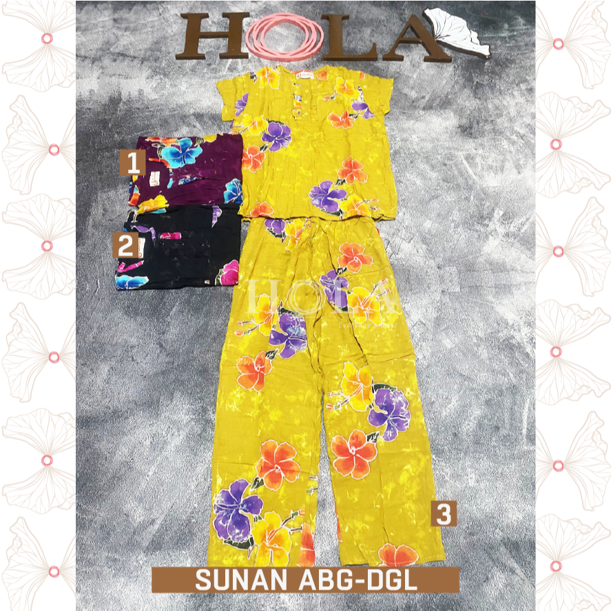 HOLA_FASH | A-Setelan Sunan Abg, batik sunan