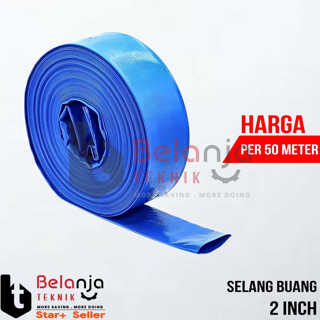 Selang Buang Pompa Irigasi 2 Inch Selang Buang Sunny Hose 2" Inch Mesin Pompa Alkon Irigasi