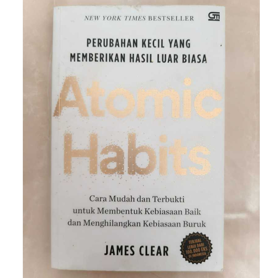 [PRELOVED, BEKAS] ATOMIC HABITS - JAMES CLEAR