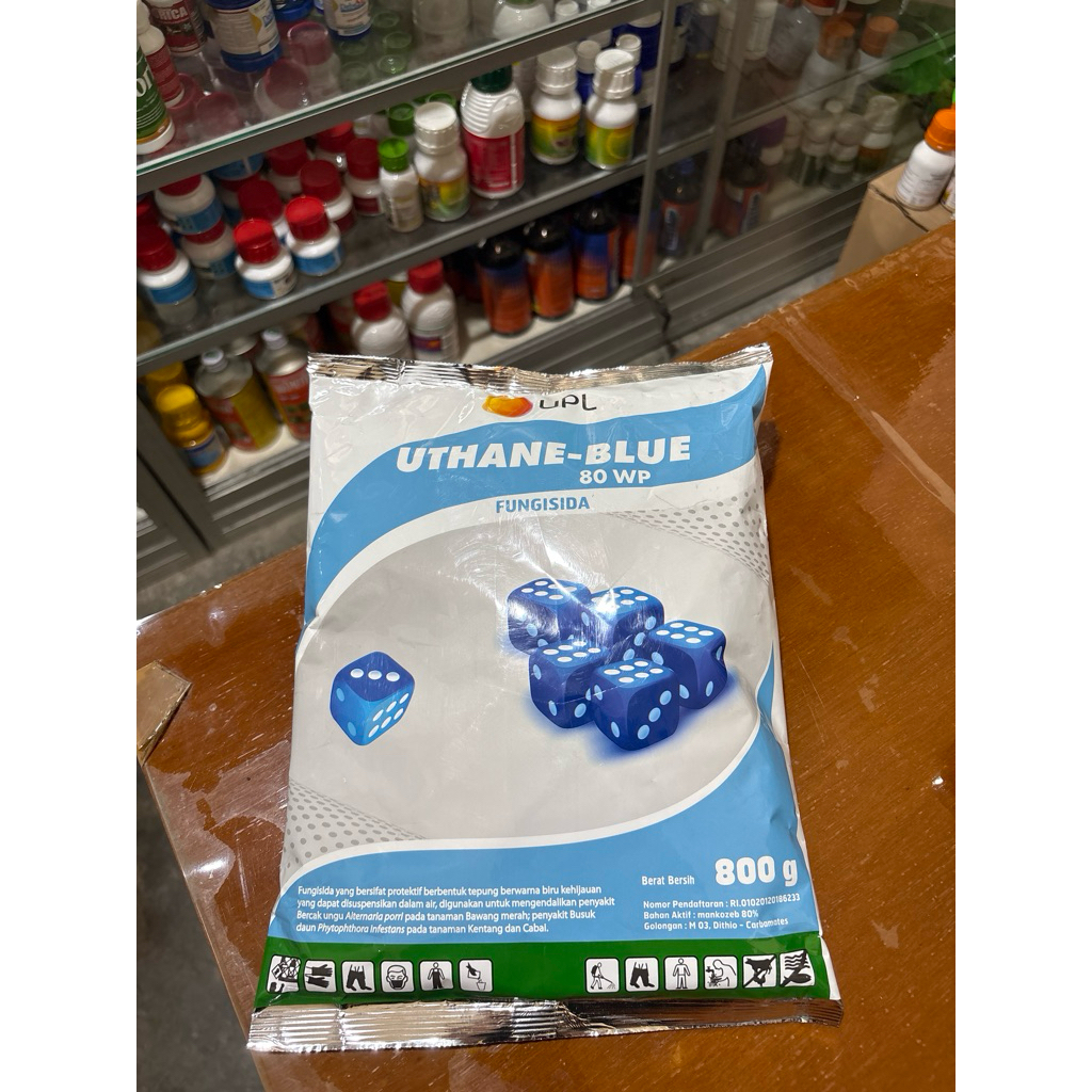 FUNGISIDA UTHANE-BLUE 80 WP 800 Gram