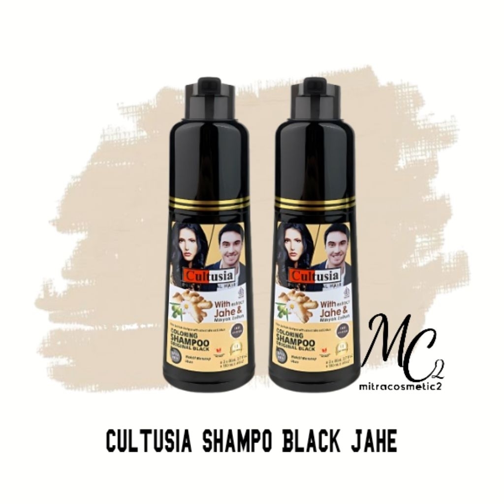 Cultusia Shampoo Original Black Jahe