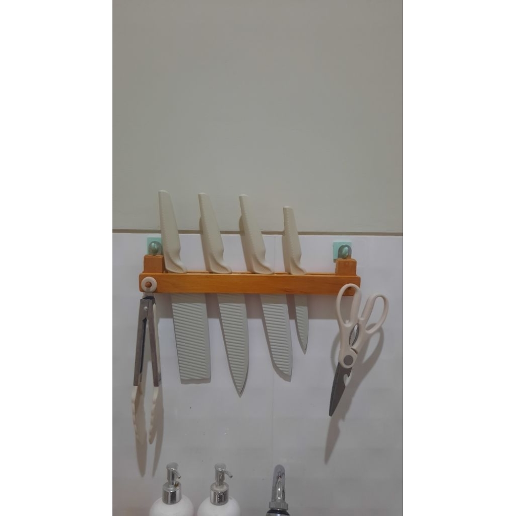 Tempat Pisau Aesthetic Model Single