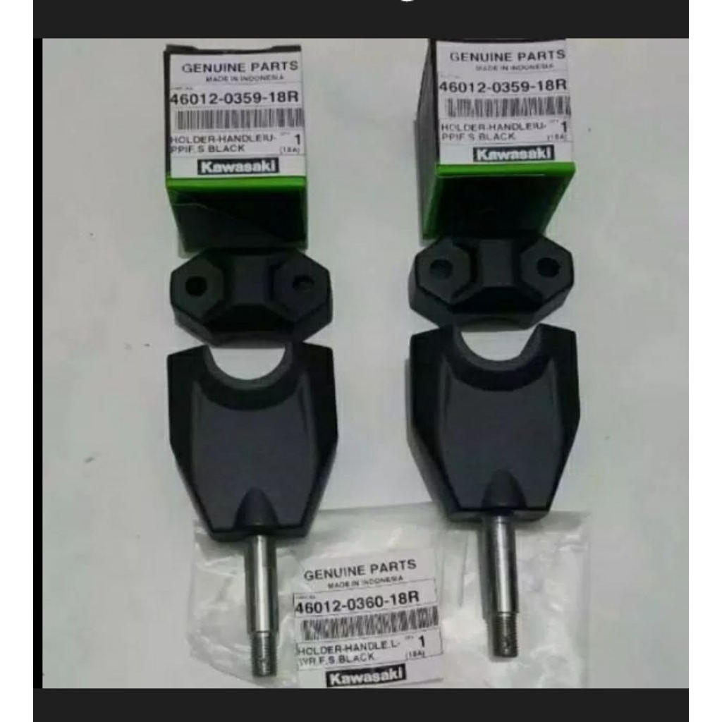 RAISER PENJEPIT STANG STIR KAWASAKI KLX BF KLX 150 DTREACKER BF 150 ORIGINAL KAWASAKI