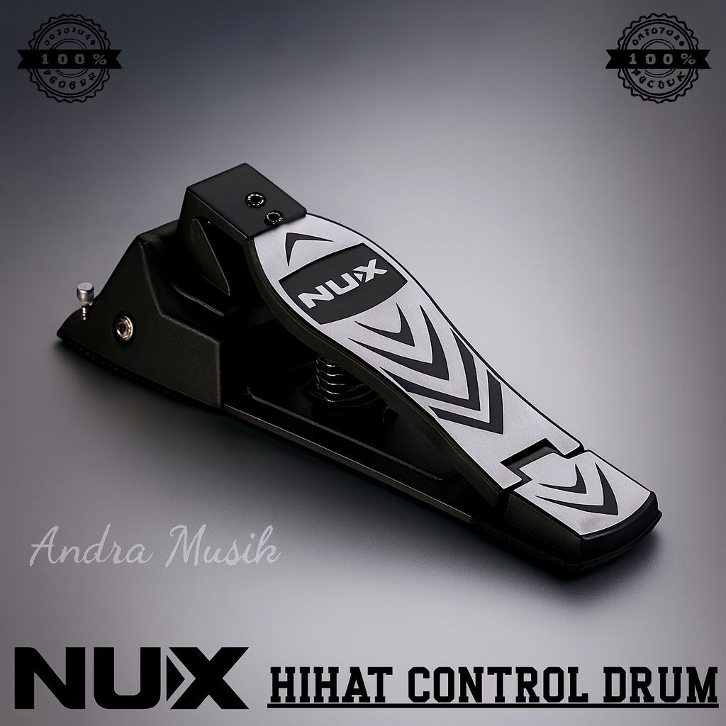 Hihat Pedal Nux HHC Pedal Hi-Hat Kontrol HHC Nux Hihat Control Pedal Dm1x Original