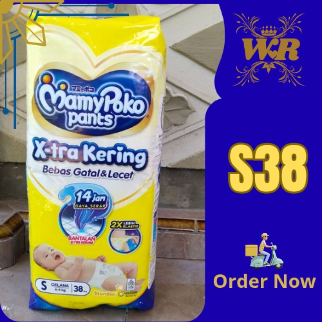 MAMYPOKO S38 || MAMYPOKO UKURAN S ISI 38