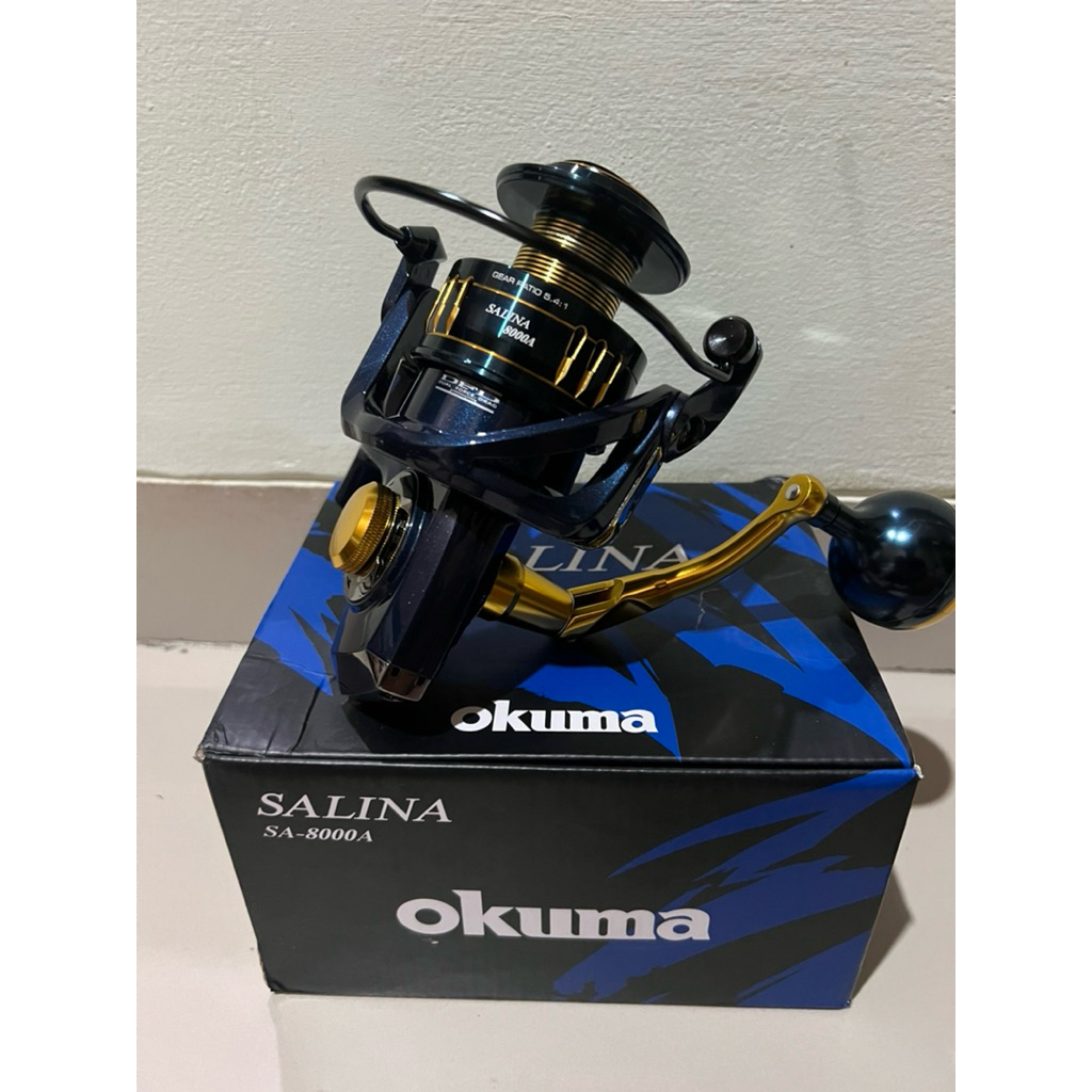 Reel Okuma Salina 8000A Like New