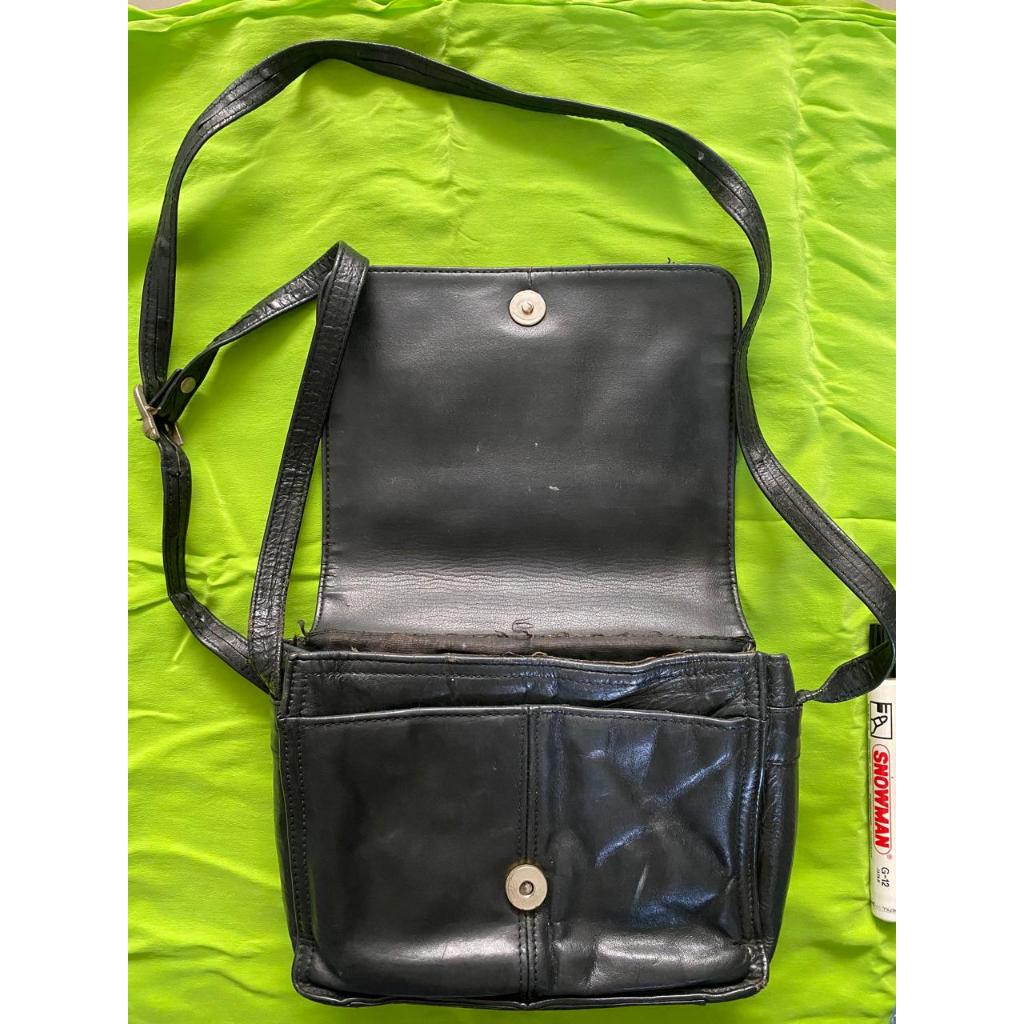 TAS KULIT MARK & SPENCER - GENUINE LEATHER - PRELOVED