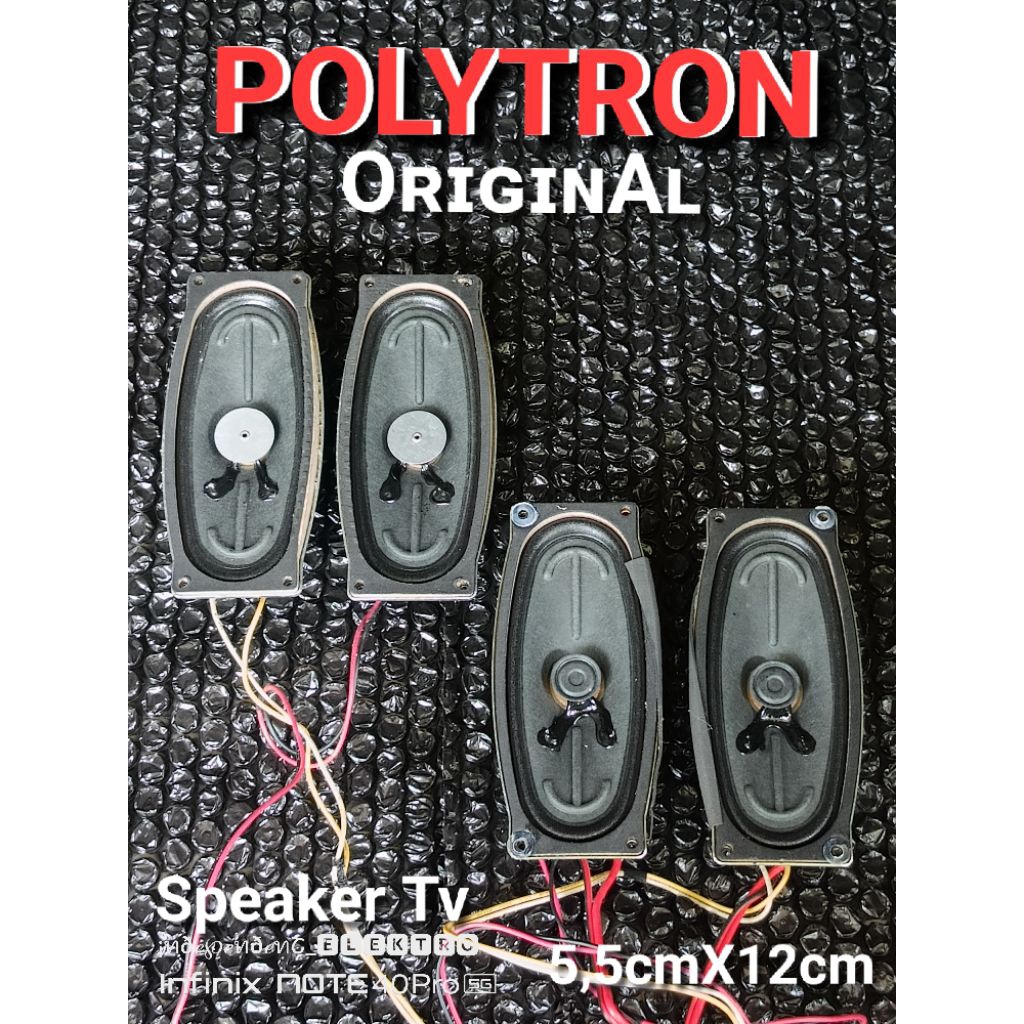 Speaker Tv led lcd Polytron    speaker Tv Polytron 5,5cm x 12cm    speaker Tv Polytron 24in 32in   s