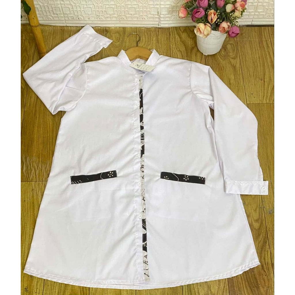 TUNIK KOMBINASI BATIK