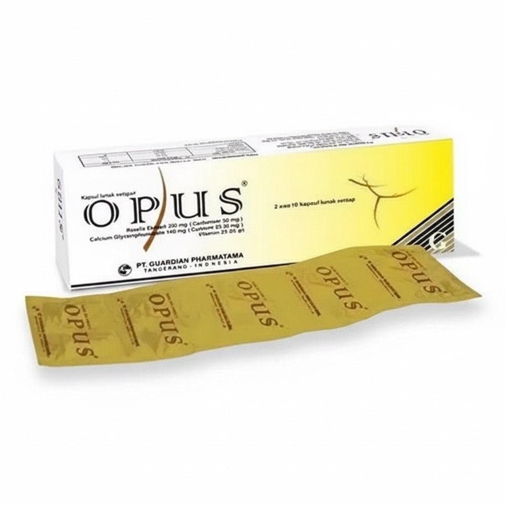 OPUS SUPLEMEN KESEHATAN TULANG DAN MENOPAUSE ISI 10 TABLET