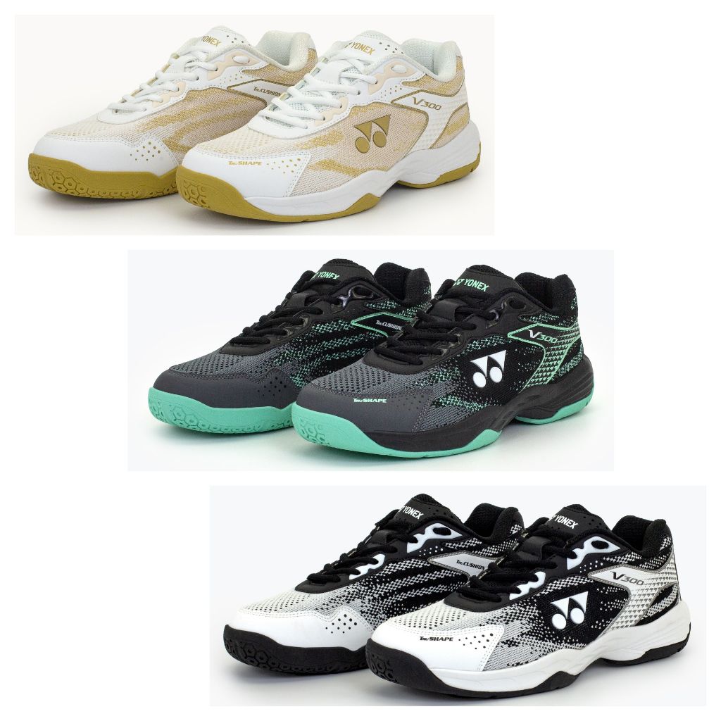 Sepatu Badminton Dewasa Anak Junior JR Yonex V-300
