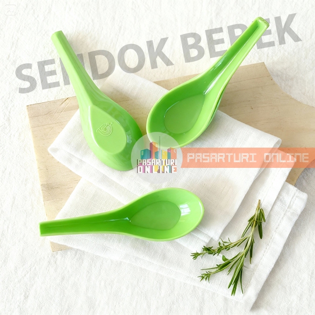 (1 LUSIN) SENDOK BEBEK PLASTIK / Sendok Soup / Sendok Kuah / Bubur Sop