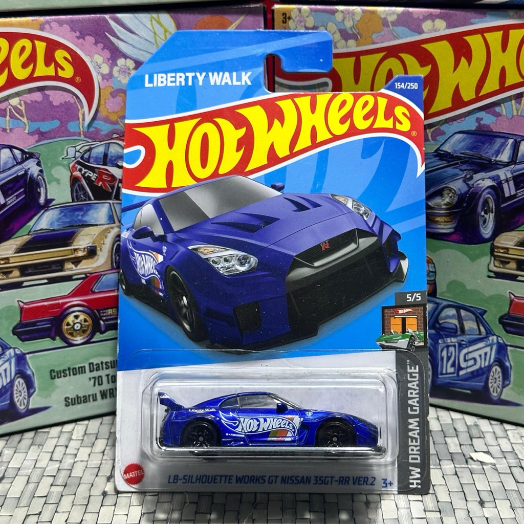 Promo mainan diecast mobil Hotwheels LB silhouette work Gt nissan 35 GT-RR Ver.2 Hot Wheels Nissan L