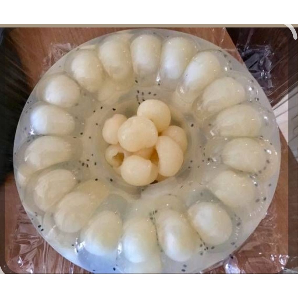 Puding Kelapa Longan - 22 Cm