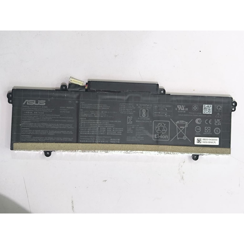 BATRE BATERAI LAPTOP ASUS ZENBOOK 14X OLED UX5401EA C31N2021