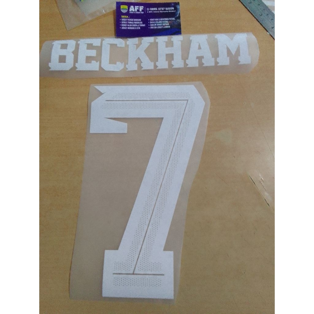 Sablon Nameset Persib Bandung 2023